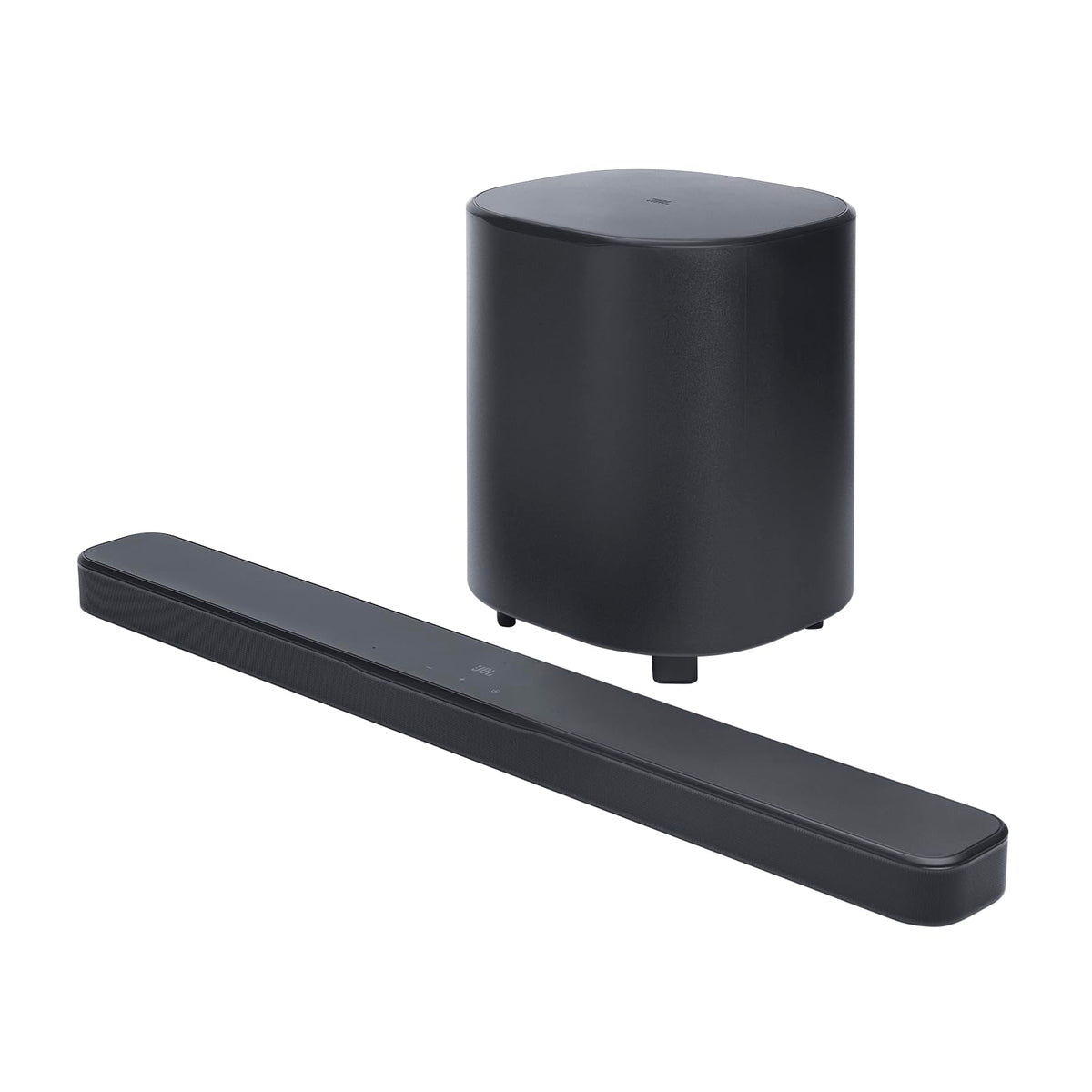JBL Bar 500 MK2, Barre de Son Bluetooth 5.1 canaux pour TV avec Caisson de Basses de 25,4 cm, Dolby Atmos, HDMI eARC, Wi-FI, vidéo 4K, PureVoice 2.0 et MultiBeam 3.0, Noir