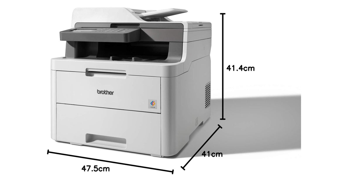 Brother DCP-L3550CDW, Imprimante Multifonction 3 en 1 (Impression, Copie, Scan), Laser Couleur, Recto verso Automatique, Wi-Fi, Vitesse d’impression a
