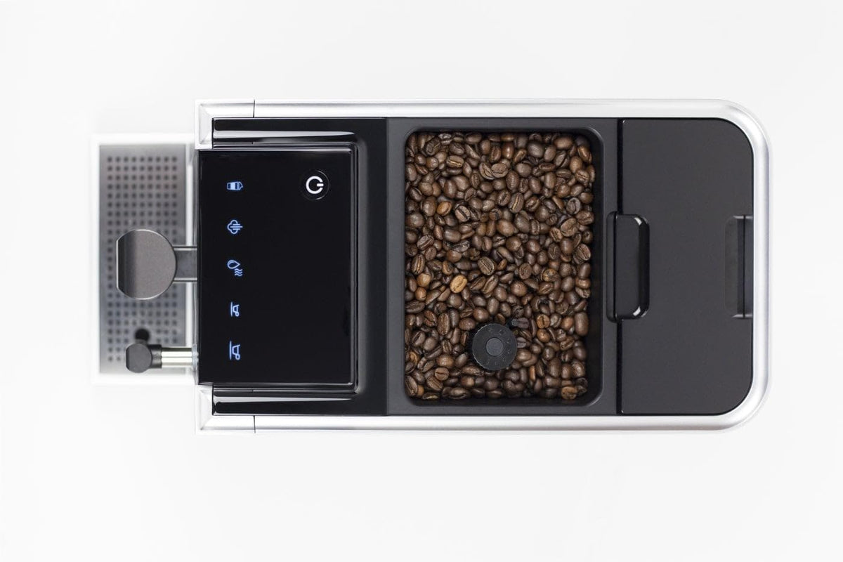 CASO Café Crema One - Machine à café automatique design, système de chauffage innovant, broyeur conique extra-silencieux en acier inoxydable, pour espresso, cappuccino, latte macchiato, etc.
