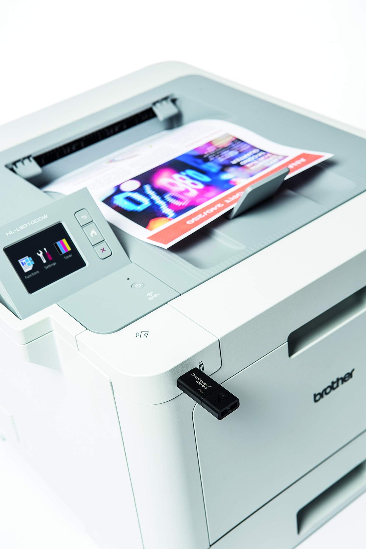 Brother HL-L9310CDW Imprimante laser | Ultra flexible et résolument économique | Couleur | WiFi & Ethernet Gigabit