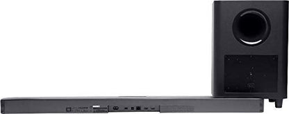 JBL 5.1 ÔøΩ Barre de son avec caisson de basses et hauts-parleurs sans fil ÔøΩ Connection 4K par arc HDMI ou cÔøΩble optique ÔøΩ Bluetooth 4.2 ÔøΩ Couleur : Noir