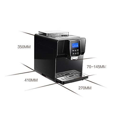 Machines à Café Espresso Machine, Machine à Café Automatique à un Bouton Fancy Coffee, Machine à Café Grand Public Et Commercial, Système de Broyage Automatique de Haricots, 270Mm × 410Mm Intéressant