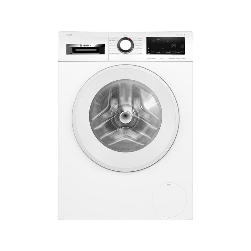 Bosch WGG244F1FR, Série 6, Lave-linge Pose-libre, 9 kg, 1400 trs/min, Blanc