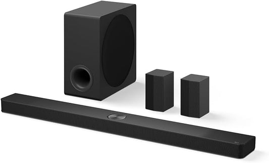 LG - S90TR - Barre de Son 7.1.3, 670 W, Dolby Atmos, DTS:X, Hi-ResAudio, 13 Haut-Parleurs, WOW Synergie