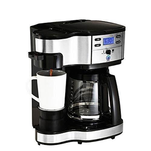 Machine à Café, Machine à Café à Domicile Machine à Café Automatique Double Mode Machine à Café Goutte à Goutte Réservation Machine à Café 351Mm × 291Mm × 388Mm Noir (Couleur: Intéressant, HUANGHAIQ