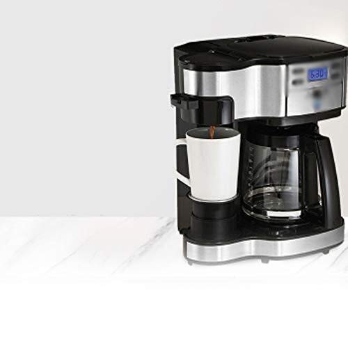 Machine à Café, Machine à Café à Domicile Machine à Café Automatique Double Mode Machine à Café Goutte à Goutte Réservation Machine à Café 351Mm × 291Mm × 388Mm Noir (Couleur: Intéressant, HUANGHAIQ