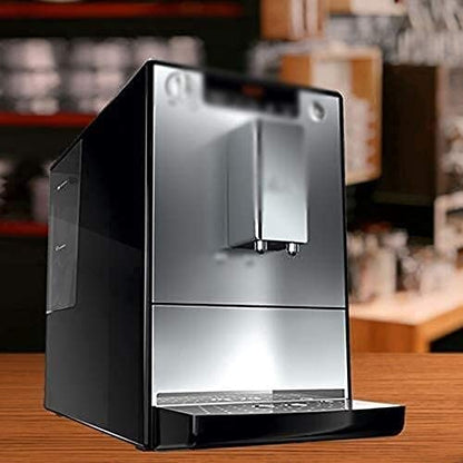 Machine à Café Espresso Machine, Machine à Café Entièrement Automatique, Moulinette, Machine à Café, Machine à Café à Café à Filtre Grand Public Et Commercial, 200Mm X 455Mm X 325Mm, Noir Et Argent I