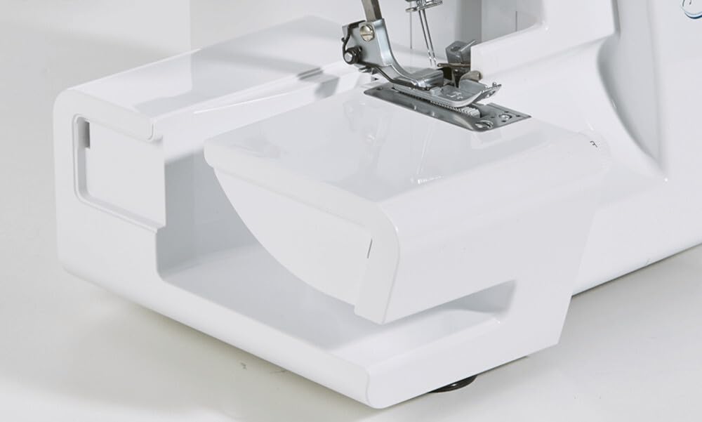 Brother Machine à surjeteuse 1334DS - Taille et couture facile, Blanc