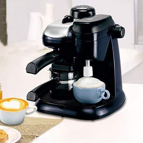 Machine à Café, Machine à Expresso, Machine à Café Entièrement Automatique, Machine à Mousser du Lait, Machine à Café à Vapeur, Machine à Café à Domicile, 240Mm × 260Mm × Intéressant, HUANGHAIQIU