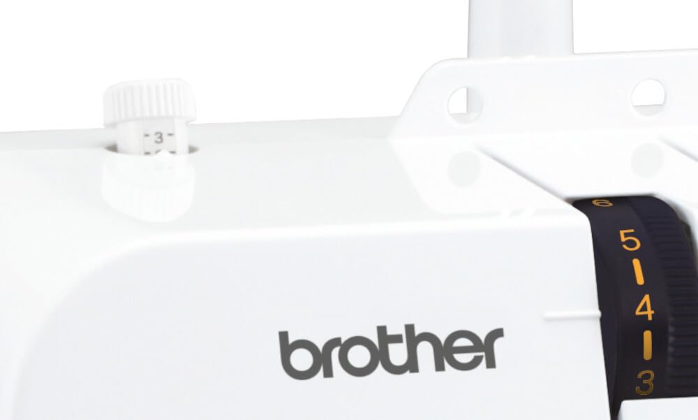 Brother Machine à surjeteuse 1334DS - Taille et couture facile, Blanc