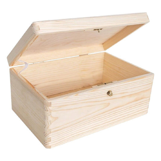 Boîte de rangement en bois - pour le stockage d'objets personnels - 30 x 20 x 15