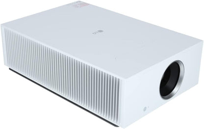LG Electronics CineBeam Vidéoprojecteur Laser HU710PW Home Cinema 2000 Lumen, 4K UHD 2160p, Projection Entre 40"~300", Smart webOS 6.0, Bluetooth Audio, Haut-parleurs intégrés, pour Apple & Android
