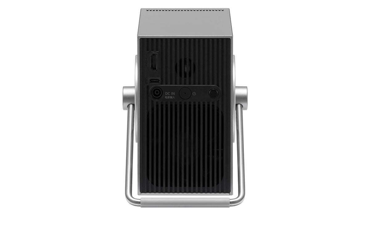 LG CineBeam Portable Vidéoprojecteur HU710PB Design Compact pour Home Cinema, 500 Lumen, 4K UHD, Projection Entre 50"~120", LG Smart webOS 6.0, Bluetooth et Haut-parleurs intégrés