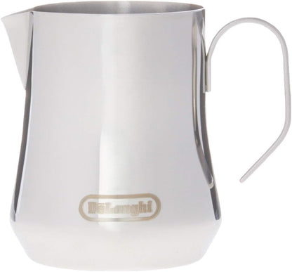 De'Longhi Dinamica, Machine expresso avec broyeur, ECAM 350.35 SB, 2L,Argent et Noir & DLSC060 Pichet à lait 350ml, Acier Inoxydable