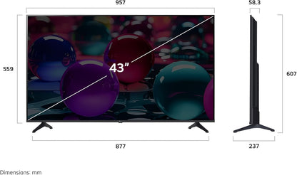 LG TV UHD AI 2025 | 55UA73 | 55'' (139cm) | 4K UHD | HDR10 |webOS 25 | Alexa, Google Assistant | Netflix Disney+ Canal+ Prime Video | AirPlay 2