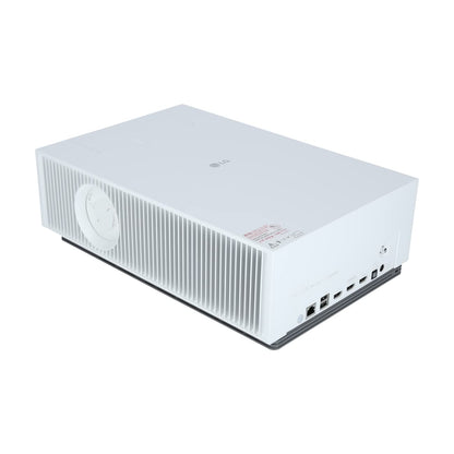 LG Electronics CineBeam Vidéoprojecteur Laser HU710PW Home Cinema 2000 Lumen, 4K UHD 2160p, Projection Entre 40"~300", Smart webOS 6.0, Bluetooth Audio, Haut-parleurs intégrés, pour Apple & Android