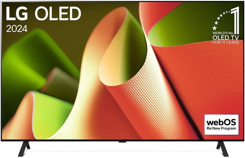 LG TV OLED 2024 | OLED77B4E | 77'' (195 cm) | OLED| Processeur α8 AI 4K |Dolby Vision & Atmos | Alexa