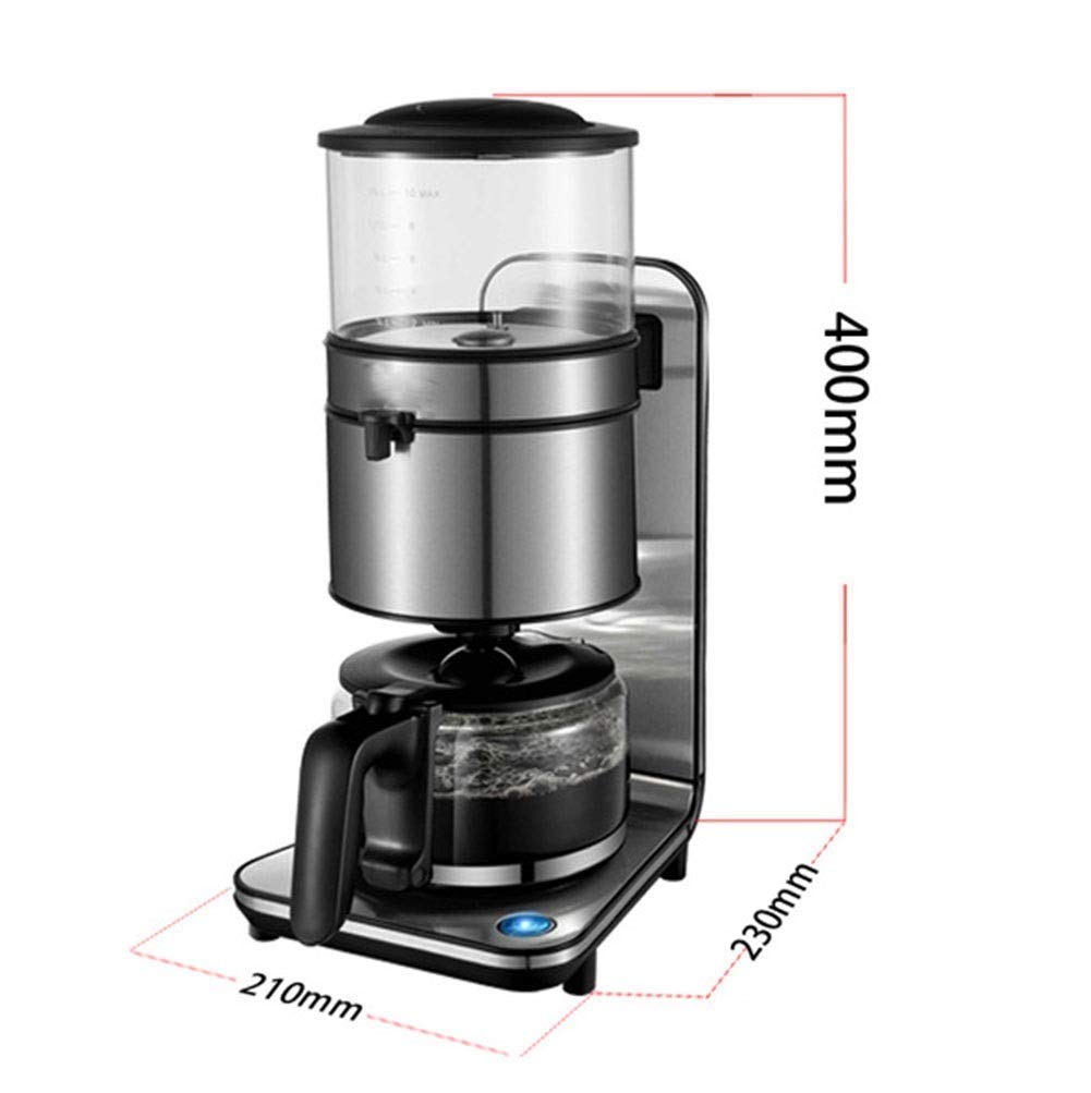 Machine à Café Machine à Café Automatique, Cafetière Goutte à Goutte, Maison, Bureau, Commercial, Peut Contenir 5 Tasses, HUANGHAIQIU