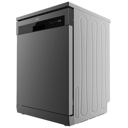 Cecotec Lave-Vaisselle Indépendant de 60 cm Bolero Aguazero 6200 Dark D, 1850W, 14 Couverts, 6 Programmes, Dual Zone Wash, Turbo Dry+, Demi-Charge, Dé