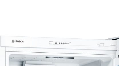 Bosch KGV33VWEAS, Série 4, Réfrigérateur congélateur, Pose libre, 176 x 60 cm, 195 L / 94 L, Blanc