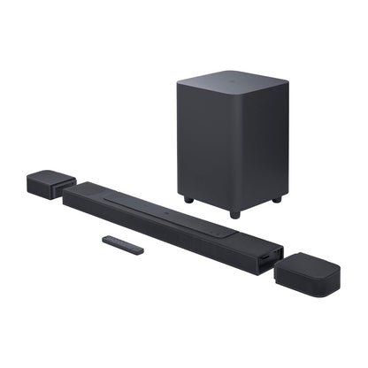 JBL Bar 1000, barre de son avec ses haut-parleurs et son caisson de basses sans fil, Son surround 3D Dolby Atmos, DTS:X et MultiBeam, connexion WiFi, Bluetooth, Alexa MRM, 880 W
