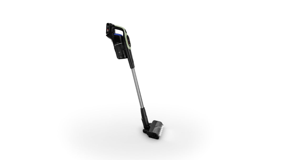 Bosch, aspirateur Balai sans Fil, Unlimited 9, Batterie 3.0 Ah, Technologie MicroClean, bac à poussières Facile à Vider, éclairage LED, Vert, BBS921TBA