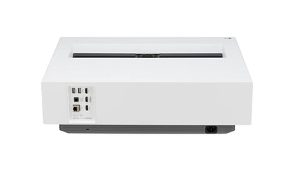 LG CineBeam Vidéoprojecteur Laser HU715QW Home Cinema 2500 Lumen, 4K UHD 2160p, Projection Entre 80"~120", LG Smart webOS 6.0, Bluetooth Audio, Haut-parleurs intégrés (2x20W)