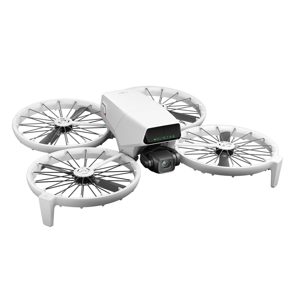 DJI Flip, Drone Caméra 4K UHD pour adultes, < 249 g, Stabilisation de la Nacelle à 3 axes, Transmission vidéo sur 13 km, Décollage palmaire, Retour automatique, Temps de vol de 31 min, Vol intelligent