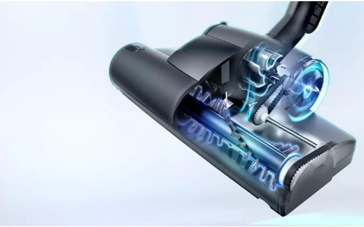 Bosch Electroménager Série 6, BGS41POW1, aspirateur traîneau sans Sac, capacité de 2,4L, variateur de Puissance à la poignée, Rayon d'action de 10 m, Niveau sonore 72 DB, Noir