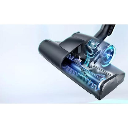 Bosch Electroménager Série 6, BGS41POW1, aspirateur traîneau sans Sac, capacité de 2,4L, variateur de Puissance à la poignée, Rayon d'action de 10 m, Niveau sonore 72 DB, Noir