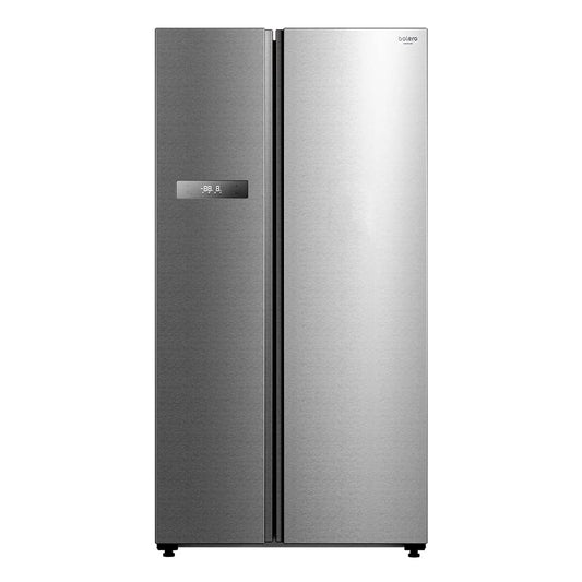 Cecotec Réfrigérateur américain 2 portes Bolero CoolMarket SBS 592 INOX. 592 litres, 177,5 cm de haut et 91 cm de large, faible consommation, moteur onduleur