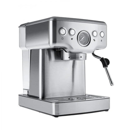 KARACA Coffee Art 1353 Machine à expresso 1350 W, pression 20 bar, réservoir d'eau de 1,8 L, chauffe-tasses, mousses à lait, expresso, cappuccino, latte et plus encore
