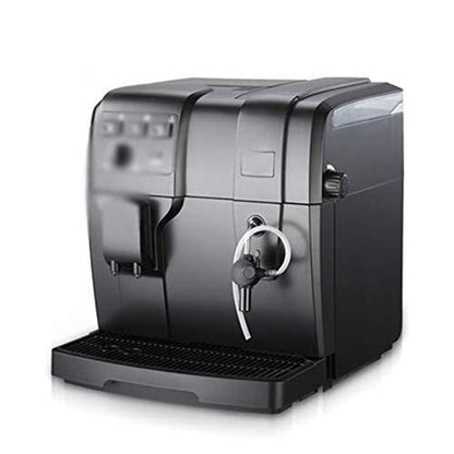QJRGUY Machines Italien, Maison Automatique Petite Machine à Grains café en Mousse de Lait Intelligent 350 mm Argent intéressant