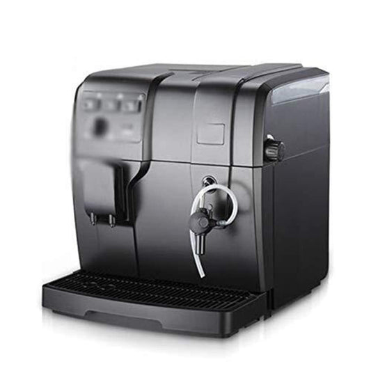 QJRGUY Machines Italien, Maison Automatique Petite Machine à Grains café en Mousse de Lait Intelligent 350 mm Argent intéressant