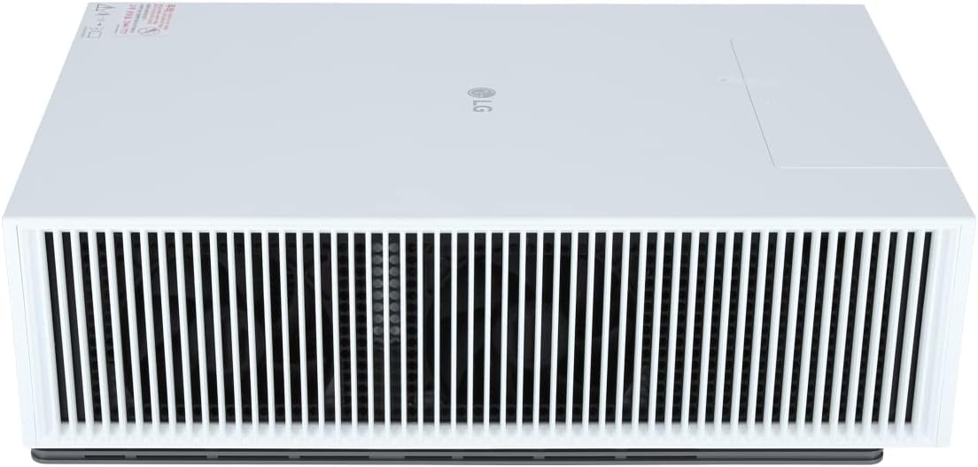 LG Electronics CineBeam Vidéoprojecteur Laser HU710PW Home Cinema 2000 Lumen, 4K UHD 2160p, Projection Entre 40"~300", Smart webOS 6.0, Bluetooth Audio, Haut-parleurs intégrés, pour Apple & Android