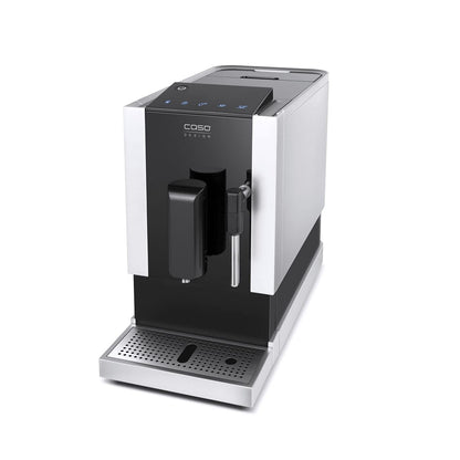 CASO Café Crema One - Machine à café automatique design, système de chauffage innovant, broyeur conique extra-silencieux en acier inoxydable, pour espresso, cappuccino, latte macchiato, etc.