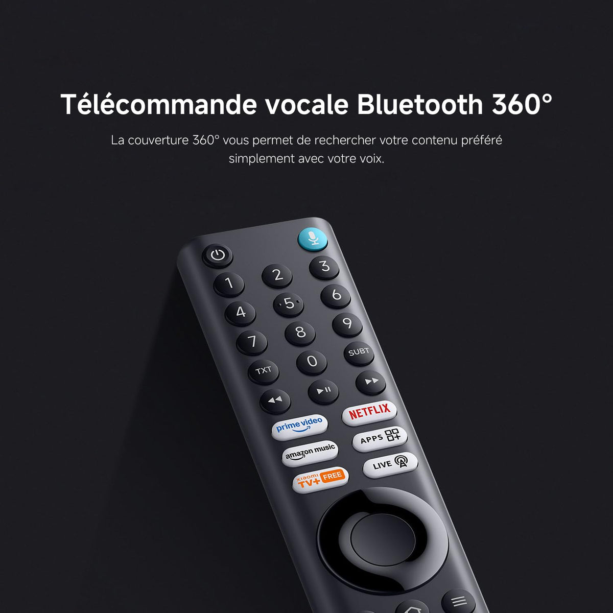 XIAOMI TV F Pro 65, 165 cm (65 Pouces), 4K UHD QLED, Smart TV, Fire TV, Contrôle Vocal Alexa, HDR10+, Mode Game Boost 120Hz, MEMC, 2Go+32Go, Compatible avec AirPlay