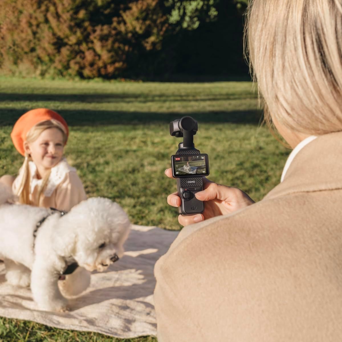 DJI Osmo Pocket 3, digital camera vlog CMOS 1'' et Vidéo 4K/120 ips, Stabilisation à 3 axes, MAP rapide,Suivi Facial/Objets,Écran tactile rotatif 2",p