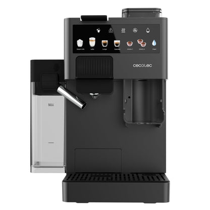 Cecotec Cafetière à Capsules Freestyle Grind & Latte. 1400W, 20 Bars, Multi-capsules, Café en Grains 40g, Moulin Conique, Réservoir d'Eau 1,6L, 300ml