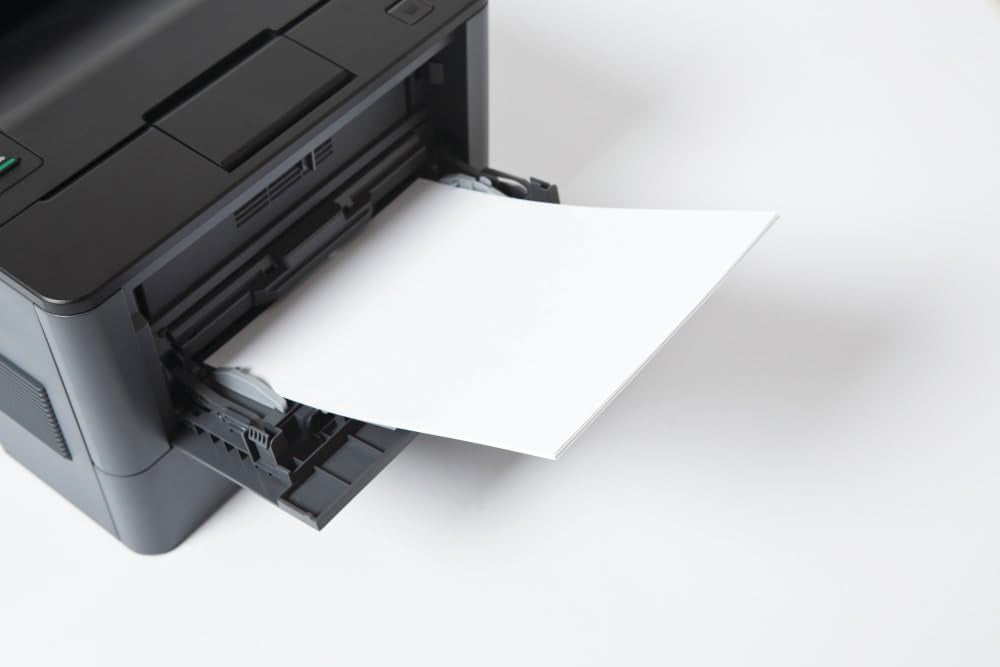 Brother HL-L5000D Imprimante Laser - Monochrome - Performance et Productivité - Design Robuste et Résistant - A4 - Impression Recto-verso, Noir