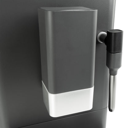Jocca Cafetière super automatique 20 bars, 1 350 W, réservoir 1,5 l, moulin intégré 15 niveaux, vaporisateur à lait, fonctions expresso, double expres