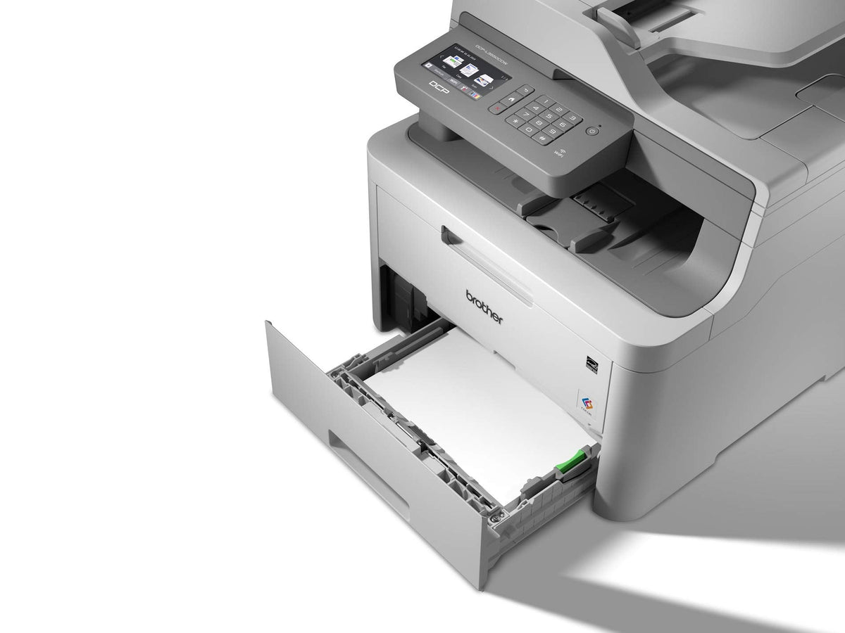 Brother DCP-L3550CDW, Imprimante Multifonction 3 en 1 (Impression, Copie, Scan), Laser Couleur, Recto verso Automatique, Wi-Fi, Vitesse d’impression a