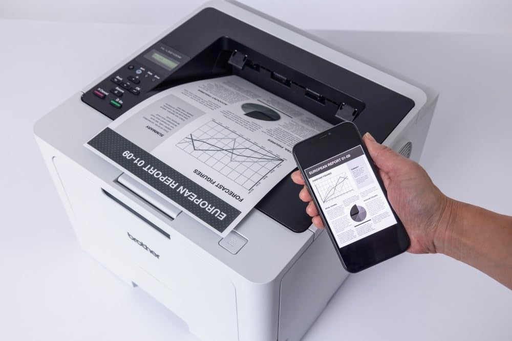 Brother HL-L5210DW - Imprimante Laser Monochrome Professionnelle A4 sans Fil