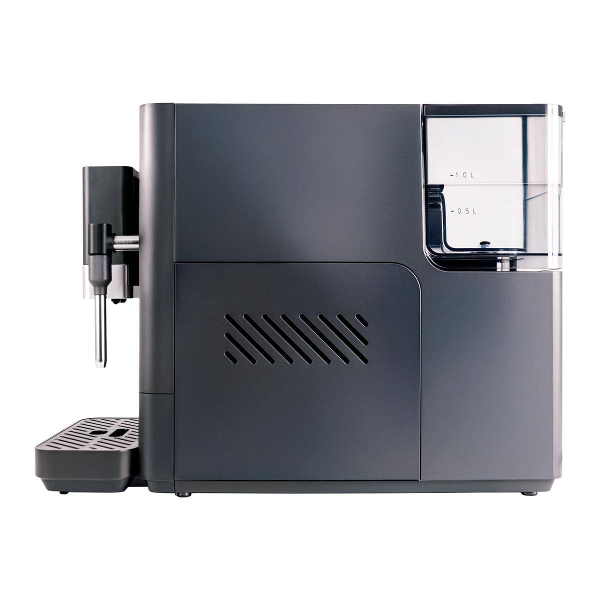 Jocca Cafetière super automatique 20 bars, 1 350 W, réservoir 1,5 l, moulin intégré 15 niveaux, vaporisateur à lait, fonctions expresso, double expres