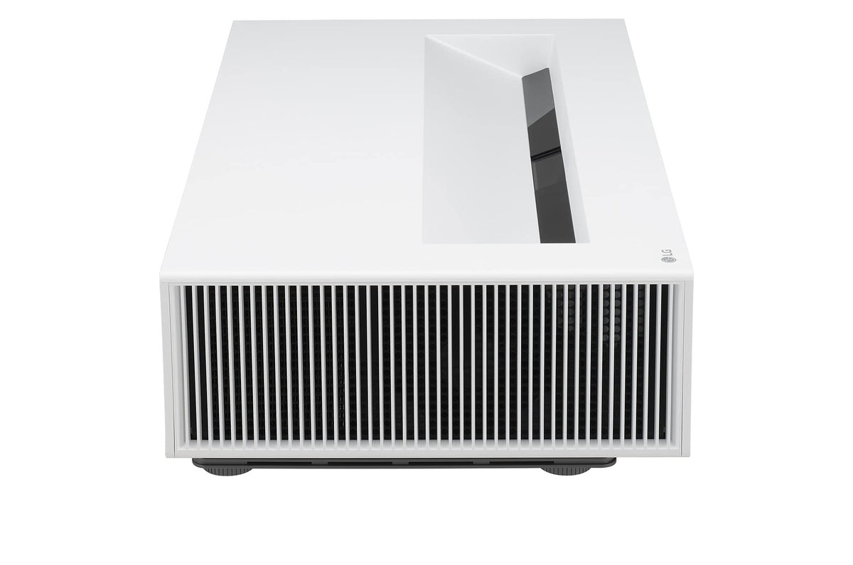 LG CineBeam Vidéoprojecteur Laser HU715QW Home Cinema 2500 Lumen, 4K UHD 2160p, Projection Entre 80"~120", LG Smart webOS 6.0, Bluetooth Audio, Haut-parleurs intégrés (2x20W)