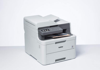 Brother DCP-L3550CDW, Imprimante Multifonction 3 en 1 (Impression, Copie, Scan), Laser Couleur, Recto verso Automatique, Wi-Fi, Vitesse d’impression a