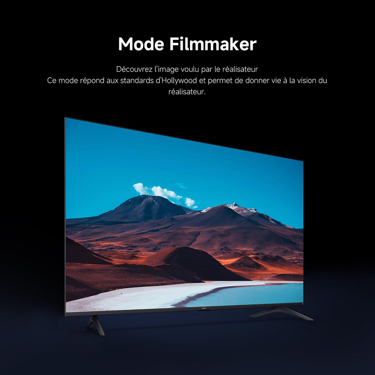 Xiaomi TV F 55, 140 cm (55 Pouces), 4K UHD, Smart TV, Fire TV, Contrôle Vocal Alexa, HDR10, MEMC, Mode Game Boost 120Hz, 2Go+32Go, Compatible avec AirPlay