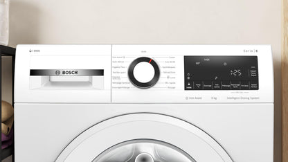 Bosch WGG244F1FR, Série 6, Lave-linge Pose-libre, 9 kg, 1400 trs/min, Blanc