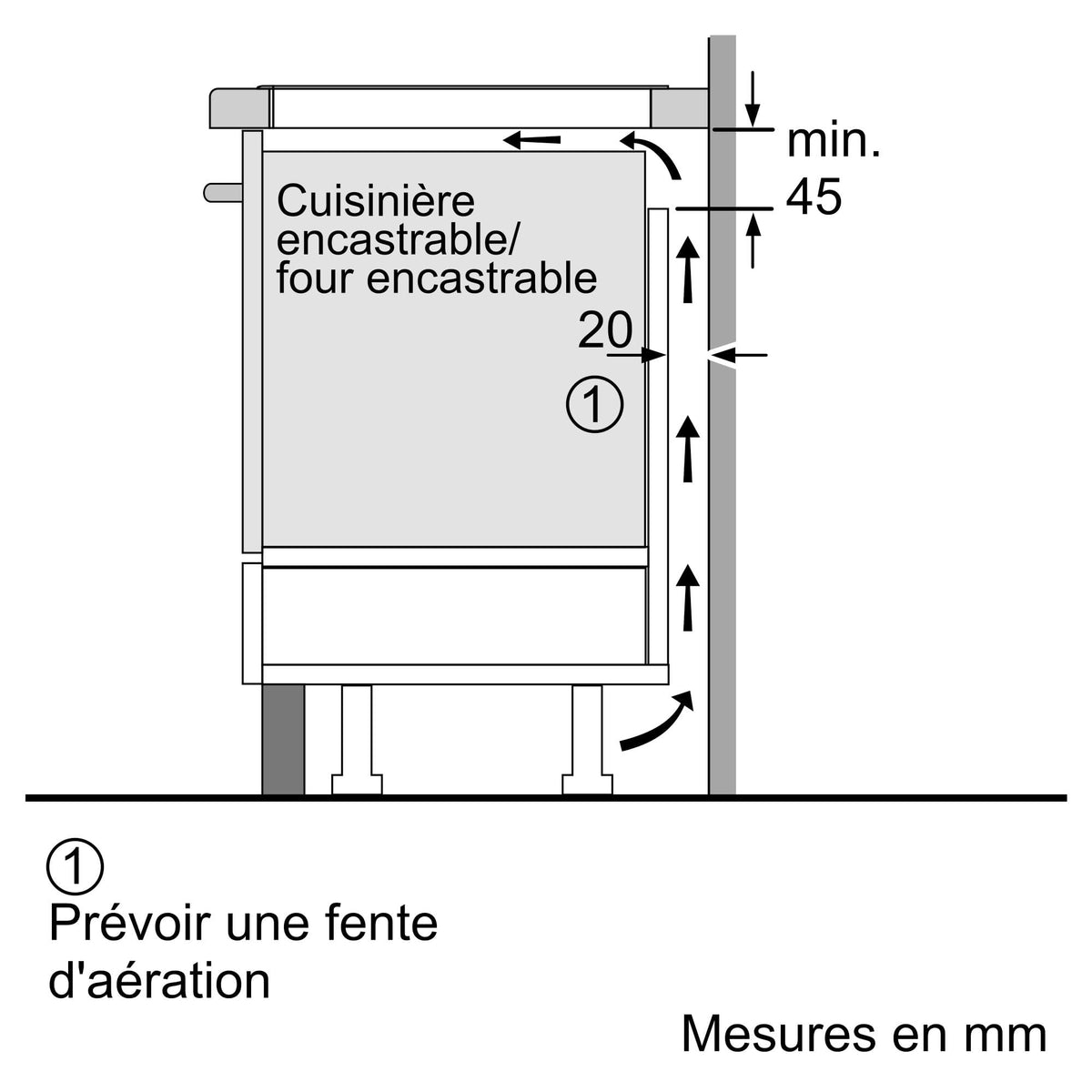 Bosch PUE611BB5E, Série 4, plaque à Induction, 4 foyers, 60 cm, Puissance 4600 W, Noir