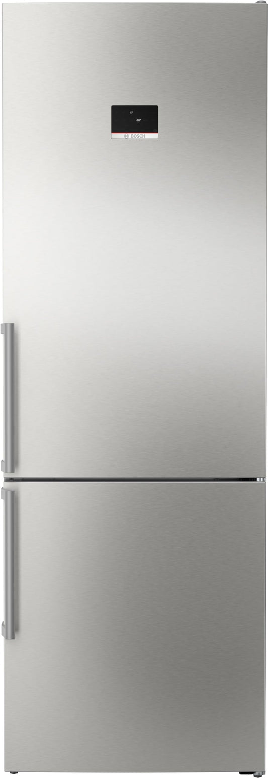 Bosch KGN49AIBT, Série 6, Réfrigérateur combiné pose-libre, 440 L, 203 x 70 (H x L), Inox anti trace de doigts